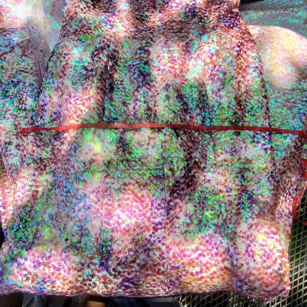 Jovani Sequin Mermaid Dress sz 12 - Picture 11 of 15